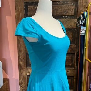 Lauren Conrad teal dress